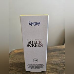 Supergoop! Sheer Screen Mineral Sunscreen